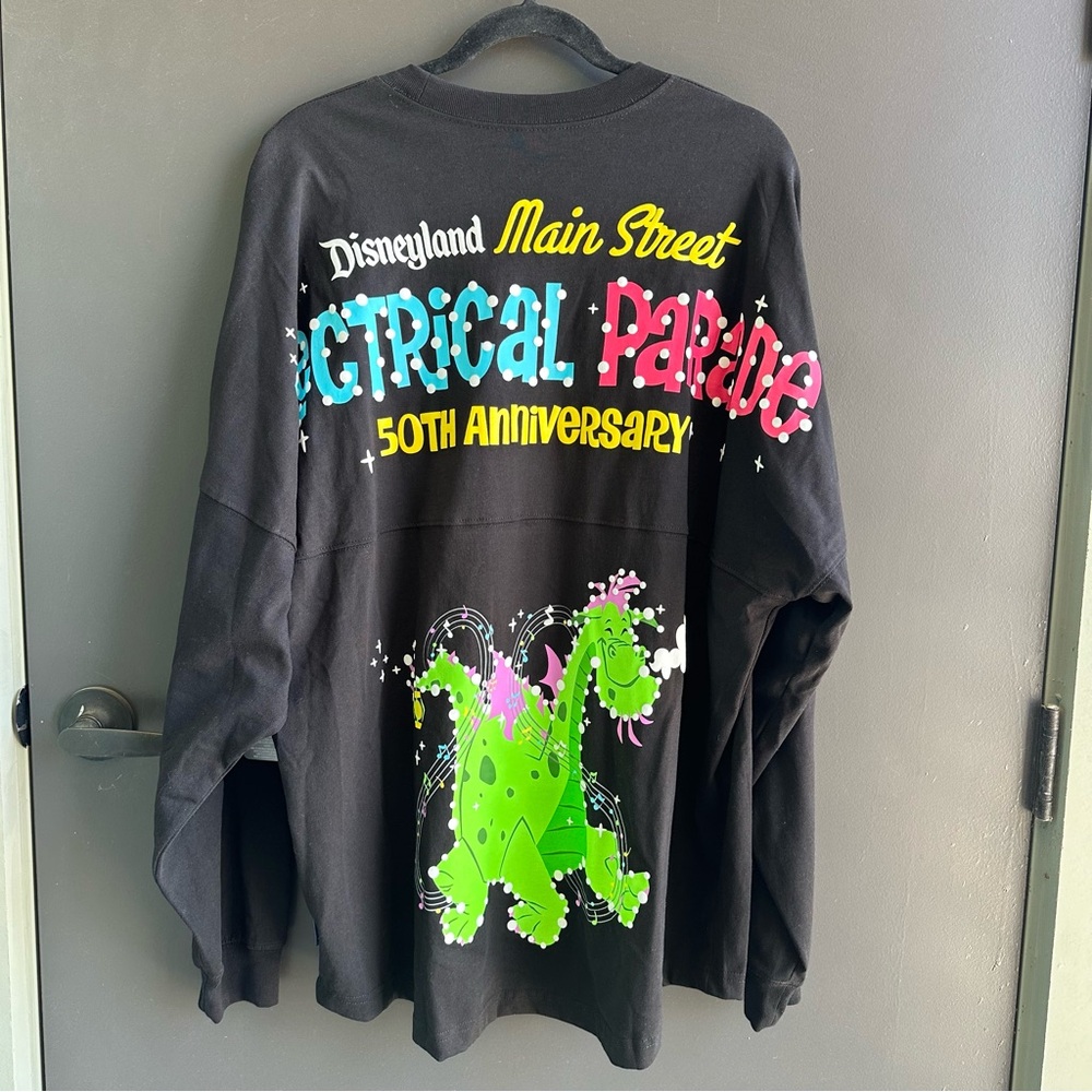 NWT XL Disneyland Main Street Electrical Parade 50th Anniversary Spirit Jersey